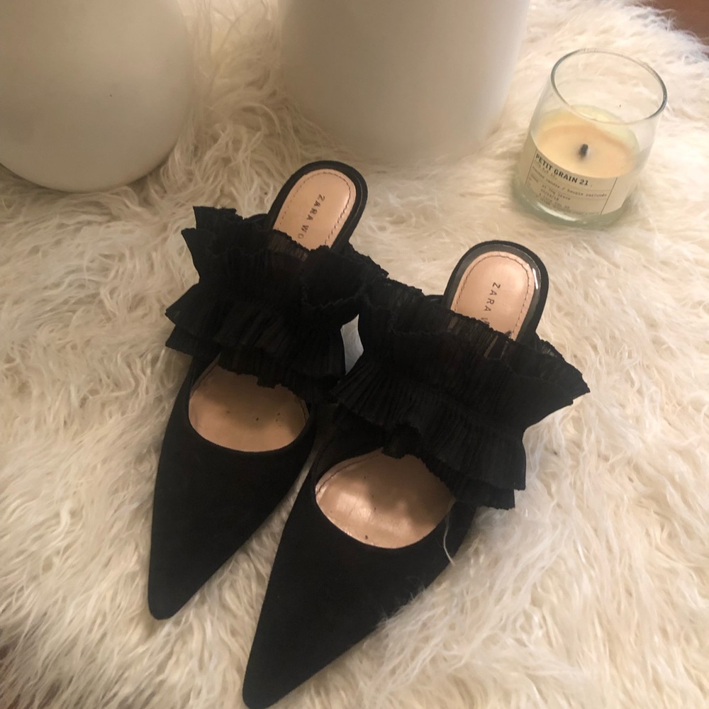 Celine vibe kitten heel worn once